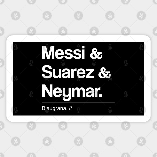 The Legends of Barca IV Magnet by MUVE